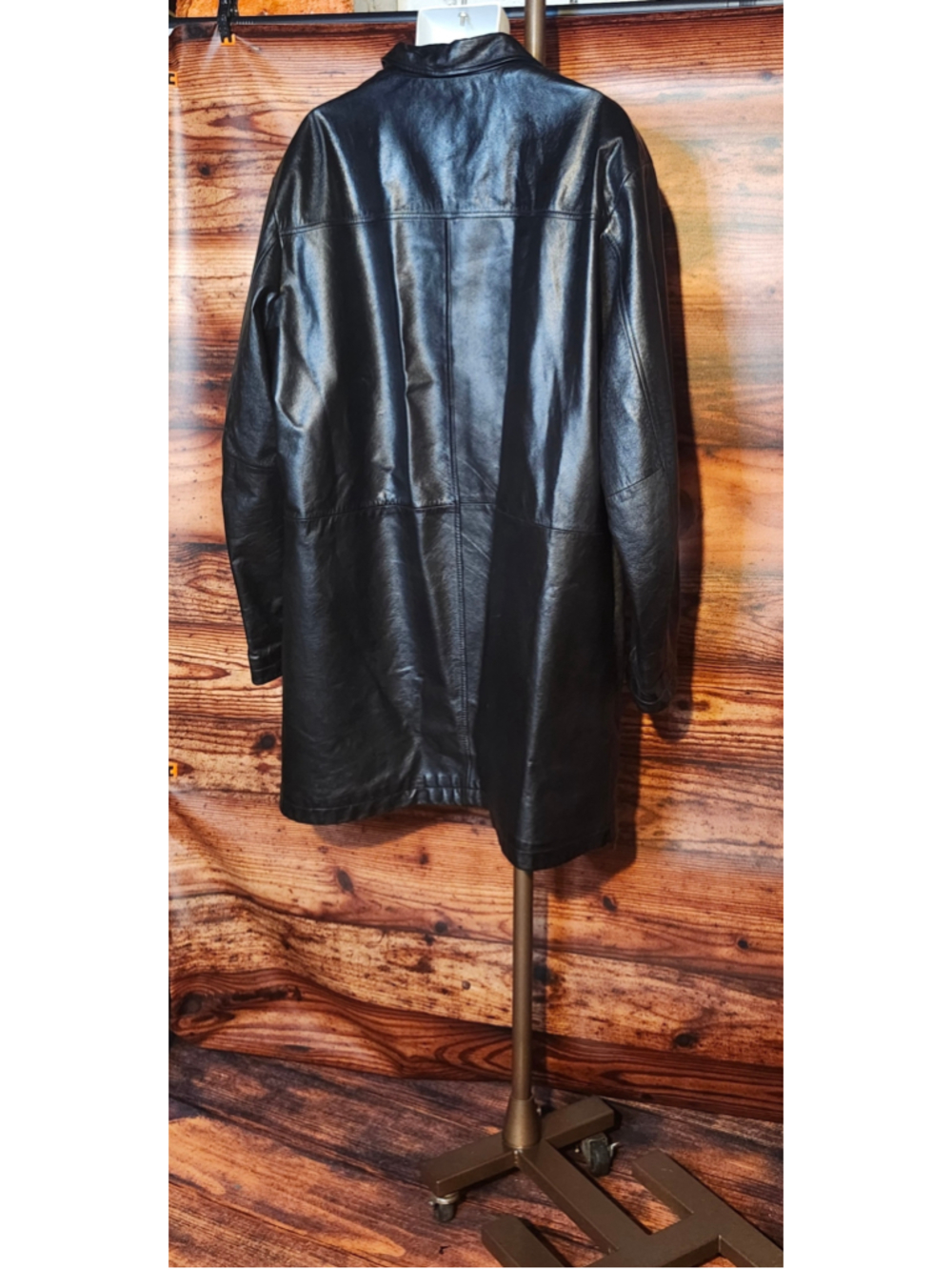 Men's Wilsons Leather M. Julian Leather Jacket Black XLT - Picture 4 of 6